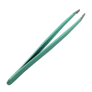 Best precision cosmetic flat eyebrow clip tweezers