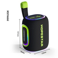 Mini Haut-parleur Portable Sans Fil en Plastique 5.3 Étanche 15W avec Lumières RGB et Prise en Charge Carte TF pour le Sport