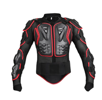 Vêtements de sport pour la course à moto, protection intégrale du corps en tissu maillé PE, protection respirante et solide avec option de taille plus