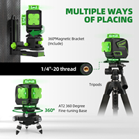 Huepar – niveau Laser rotatif à 16 lignes 4D 360 auto-nivelant S04CG-L, haute précision et haute visibilité, à vendre