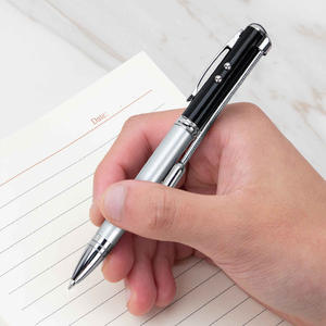 Stylo à bille capacitif 4 en 1 avec logo personnalisé, tournevis en métal, écran tactile hexagonal, cadeau promotionnel avec gravure au laser - Product Image 3