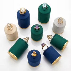 Expositor de Joyería de Terciopelo de Lujo, Nuevo Diseño, Bandeja de Exhibición para Tiendas Minoristas, Accesorios para Exhibición de Joyería - Product Image 2