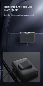 Adaptador de Cargador para Coche con Encendedor de Cigarrillos, 115W, 6 Puertos USB C, <span class=keywords><strong>Triple</strong></span> Divisor con Interruptor y Pantalla de Voltaje - Product Image 4