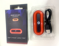 Casque de vélo Smartgoor OEM ouvert/demi-face/intégral avec lumière LED rechargeable Type-C à 14 perles lumineuses pour vélo