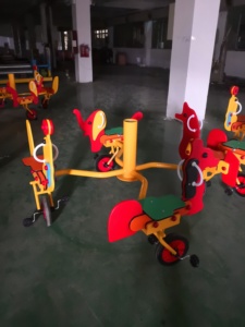 Bán Sân Chơi Thể Dục Thể Thao Cho Trẻ Em Vui Vẻ Đi Ngựa Tròn Sân Chơi Thể Dục - Product Image 2