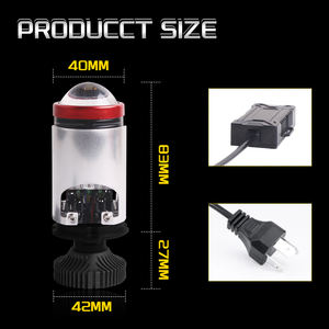 Sanvi Bas Prix H4L PRO Vente en Gros Mini H4 Bi Led Projecteur Lentille Phares Auto Ampoules pour Voitures Plug and Play - Product Image 5
