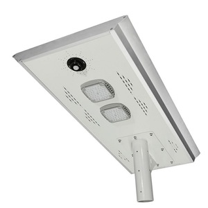 ไฟถนนโซลาร์เซลล์แบบรวม 60W LED ตัวเรือนอลูมิเนียมอัลลอยด์ ติดผนัง โมโนไซร์โคป เซลล์แสงอาทิตย์ รับประกัน 5 ปี - Product Image 3
