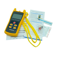 Hondao HD4108A - Mesureur de puissance optique portable - Gamme de -70 à +6 dBm - Longueur d'onde de 800 à 1700 nm - Connecteurs FC/SC/ST
