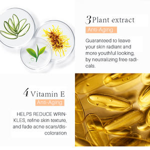 Firstsun เซรั่มบำรุงผิวหน้ากรดไฮยาลูโรนิค,<span class=keywords><strong>ค</strong></span>รีมบำรุงผิวช่วยต่อต้านริ้วรอยจางลง - Product Image 4