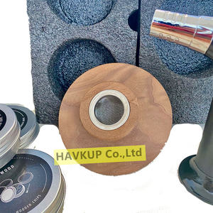 Offre Spéciale accessoires de Bar en noyer Sabri hêtre Oka bois fumée Top Cocktail Smoker Kit Whisky Smoker ensemble - Product Image 3