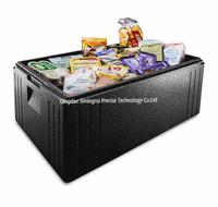 Paket Flip Food Grade Pabrik Kustom Pelindung Kotak Lipat Busa Epp Dada Es untuk Penyimpanan Bir