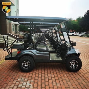 2022 중국 공장 만든 카모 4 빠른 EV Golfcart 배터리 48V 전기 X9 골프 카트 - Product Image 5