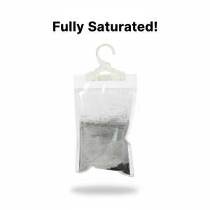 Sac <span class=keywords><strong>d</strong></span>éshumidificateur au charbon et chlorure de calcium, absorbant l'<span class=keywords><strong>humidité</strong></span> et éliminant les odeurs, portable <span class=keywords><strong>pour</strong></span> placard, armoire, chaussures et meuble de rangement - Product Image 4