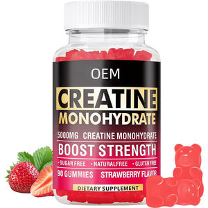 Gomitas de Creatina de Marca Privada OEM, Gomitas de Monohidrato de Creatina Pre-Entrenamiento, Marca Privada para el Crecimiento Muscular de Hombres y Mujeres - Product Image 1
