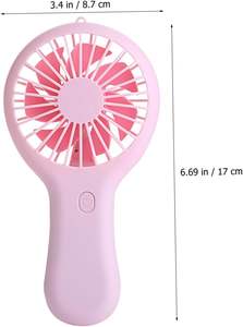 Ventilateur portable mini pliable avec batterie externe rechargeable USB et base – Offre spéciale - Product Image 3