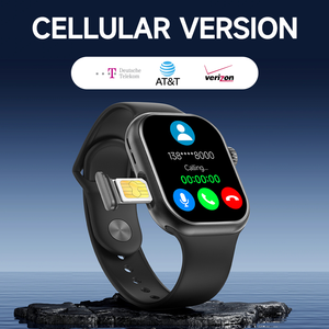 4G SIM 카드 지원 안드로이드 OS 스마트워치 피트니스 트래커 심박수 모니터 글로벌 버전 - Product Image 5