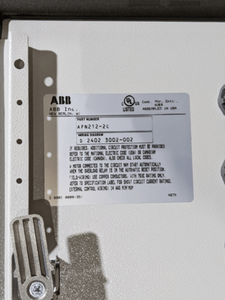 AFN21F2-2C2 ชุดรวมอุปกรณ์ตัดวงจรแบบฟิวส์ AFN2 3PH 100-250VAC PLC - Product Image 1