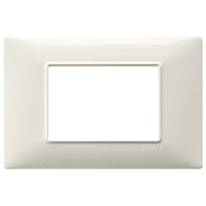 Placa de pared de granito blanco 3M de 17 pulgadas x 8 pulgadas x 0.9 pulgadas para tomas eléctricas - Product Image 1