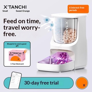 Comedero Automático para Perros y Gatos con Temporizador, Control Remoto por Aplicación, Dispensador Inteligente de Doble Compartimento, 2.5 kg - Product Image 5