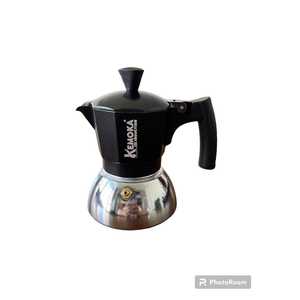 Caffettiera a induzione Kemoka per 3 tazze, macchina per espresso da usare sul fornello - Product Image 1