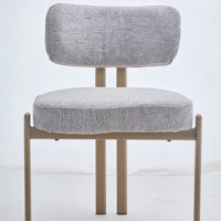 Nouvelles chaises de salle à manger en tissu doux, style moderne, vente en gros, fabricant, mobilier de maison, prix abordable