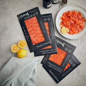 Boîte en carton en papier kraft recyclable écologique imprimé personnalisé Aliments surgelés Pizza Saumon fumé Poisson Manchon d'emballage - Product Image 3