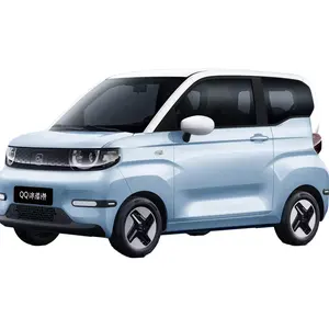 Ev New Mini Car Chery QQ Ice Cream 3-door 4-seater 20kw Mini Electric New Energy Mini Car
