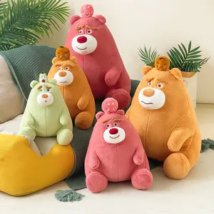 Хит продаж, креативные игрушки, фруктовый медведь, подарок на день рождения, милый медведь, плюшевые игрушки для животных