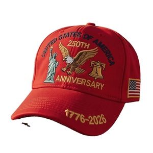 <span class=keywords><strong>Gorras</strong></span> de Béisbol Americanas del 250 Aniversario de los Estados Unidos, <span class=keywords><strong>Gorras</strong></span> Retro con Relieve, Lavadas, Ajustables, con Águila Calva, de Algodón, Patrióticas Americanas - Product Image 2