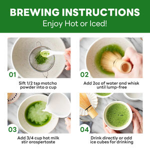 Bestseller Fabrik Eigenmarke Großhandel USDA Bio Zeremonielles Matcha-Pulver - Product Image 6