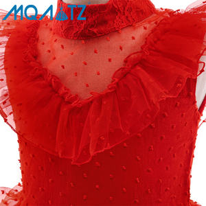 Mqatz नई कोस्प्ले रानी दिल की लड़की पार्टी पोशाक लाल रंग पोशाक लड़की पार्टी पोशाक yjfs01 - Product Image 4
