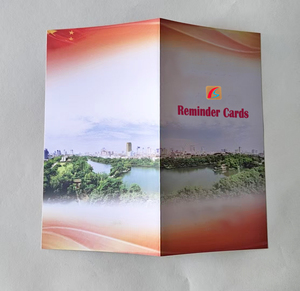 In khối lượng tùy chỉnh thẻ nhắc nhở thẻ bảo hành gấp garansi gấp <span class=keywords><strong>2</strong></span> in màu thủ công theo yêu cầu - Product Image 3