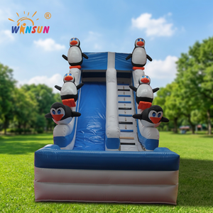 Toboggan aquatique gonflable en PVC pour centres commerciaux et parcs aquatiques - Product Image 1