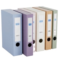 Carpeta de Anillas con Apertura Lateral para Documentos de Formato Ancho, para Organización de Documentos de Diseño Horizontal, Almacenamiento y Encuadernación de Oficina
