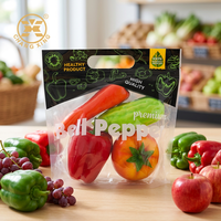 BOPP CPP voedselveilige hitteverzegelbare zak met aangepast logo en zijvouw voor fruitverpakkingen