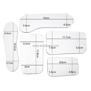 5 pz/set di fotografia di specchio ortodontico dentale specchietti bifacciali strumenti Intra orali materiale vetro odontoiatria riflettore - Product Image 3