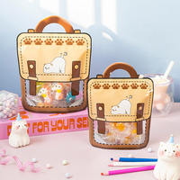 Vente en gros de sacs en plastique refermables à fermeture éclair personnalisés, pochette d'emballage de forme spéciale sur support pour enfants pour bonbons, sushi et lait