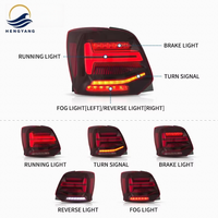 Neue 12V Voll-LED Rückleuchte Rot ABS für Polo Mk5 6R/6C 2009-2017