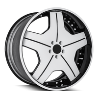 Jantes personnalisées 2/3 pièces 5x115 5x120 5x114.3 Roues à disque Forgia brossées 24 26 28 30 pouces pour Donk Chevrolet Impala Caprice