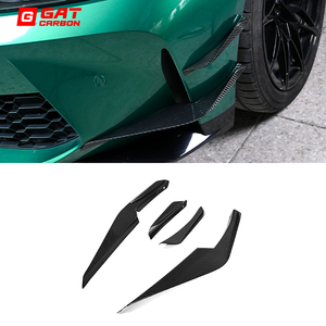 Lame de spoiler avant en fibre de carbone sèche style <span class=keywords><strong>KB</strong></span> pour pare-chocs avant BMW G80 M3 G82 G83 M4 2021-IN - Product Image 1