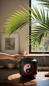 Pot de fleurs décoratif artisanal |   Pot de fleurs en or au design infini pour l'intérieur et l'extérieur, pour la décoration de la maison et du jardin - Product Image 4