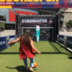 Indoor Penalty Shootout Sports Games Intelligent <strong>Robot</strong> Goalkeeper Football <strong>Robot</strong> Keeper Training - Product Image 4