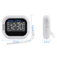 Reloj Despertador con Vibración Silenciosa para Personas Sordas, Mudos, con Problemas de Audición y para Dormir Profundamente