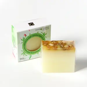 private label natural gentle cleaning refresh moisturizing whitening 3 in one face hand wash jasmine flower handmade bath soap