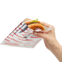 Feuille de papier pour barbecue, résistant à la chaleur, qualité Restaurant, Hamburger, fromage, Hot Dog, sacs robustes, emballage alimentaire résistant à la graisse