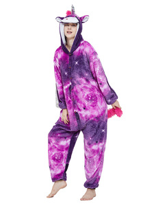 Pijama Enterizo Unisex para Adultos ZN, Diseño <span class=keywords><strong>de</strong></span> <span class=keywords><strong>Unicornio</strong></span>, Ropa <span class=keywords><strong>de</strong></span> Dormir <span class=keywords><strong>de</strong></span> Dibujos Animados, Pijama Navideño para Adultos con Alas - Product Image 3