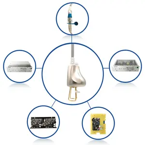 Acessórios para máquina de laser co2 fractional, peças sobressalentes de laser co2, cabeçote galvanômetro de varredura frática.