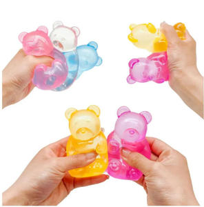 8CM Needoh <b>Gummy</b> <b>Bear</b> Squishy Toys <b>Bear</b> Malt Sugar Slow Rebound Squishy Anxiety Stress Relief for Kids with Autism - Product Image 2