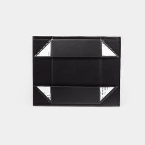 OEM A6 Boîtes à <span class=keywords><strong>bijoux</strong></span> imprimées avec logo personnalisé en noir peu profond Boîte cadeau avec bague et bracelet en stock - Product Image 4