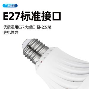 Lampes d'urgence LED rechargeables pour le camping en plein air et la maison, ampoules LED avec alimentation secteur pour la charge et l'éclairage en cas d'urgence - Product Image 2